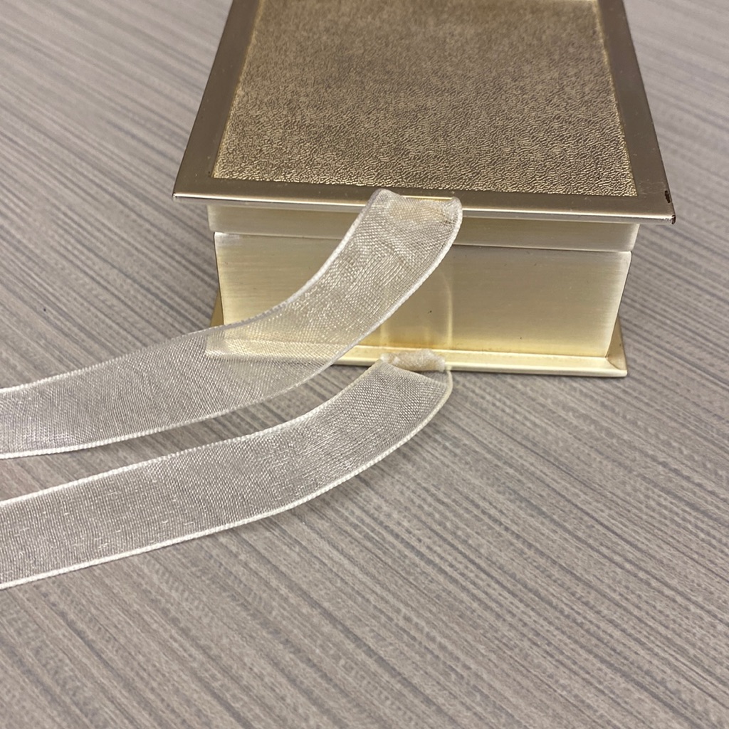 Silver Tone Presentation Box